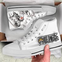 Monkey D Luffy One Piece High Top Sneakers