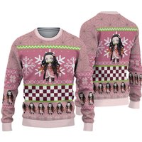 Demon Neko Christmas Ugly Sweater