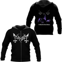 Mayhem Unisex Zipped Hoodie