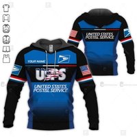 Personalized Name Postal Worker 3d All Over Printed Hoodie
