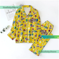 Christmas M And M Pajamas For M And M Fans