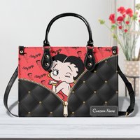 Betty Boop Leather Handbag, Betty Boop Lover's Handbag