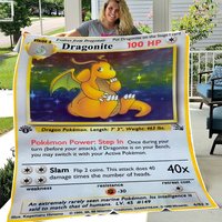 Dragonite Card Blanket