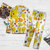 Tweety Bird Christmas Pajamas Set
