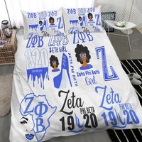 Zeta Phi Beta Lightweight Bedding Set