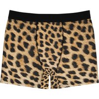 Men's Boxer Briefs - Leopard Boxer Briefs - Valentine's Gift