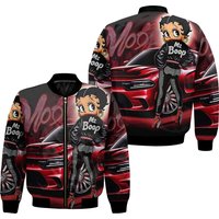 90s Betty Boop Women's Bomber Jacket