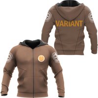 Loki Hoodie, 3d Zip Hoodie