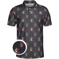 Golfing Beaver Polo Shirt