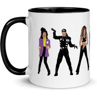 Janet Jackson Illustrated Eras Mug - Pop Art Icon Fun Gift Fan