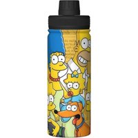 Simpsons Stainless Steel Water Bottles Sports Lid