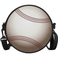 Baseball Round Satchel Bag