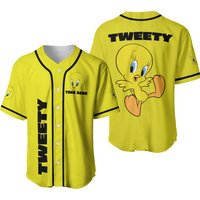Tweety Baseball Jersey Shirt