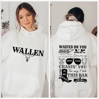 Vintage Wallen Country Music Hoodie