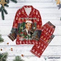 Jingle Bell Jingle All The Way Frank Sinatra Pajamas Set