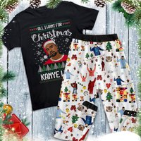 Kanye Bear Family Holiday Pajamas Set
