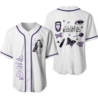 Olivia Rodrigo Guts Full Date Tour 2024 Baseball Jersey
