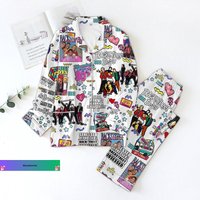 Backstreet Boys Pajamas, 90s Boy Bands Pajamas Set