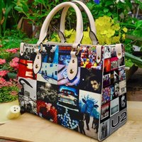 Vintage U2 Women Leather Bag,u2 Women Purses,custom Leather Bags