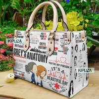 Grey's Anatomy Themed Handbag And Shoulder Bag