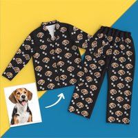 Custom Face Pajamas - Pet Footprint