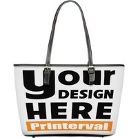 Custom Leather Tote Bag