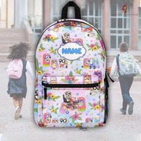 Custom Janet And Rita Backpack, Blueydad Grannies School Bag