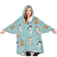 Wearable Blanket Hoodies For Women Men