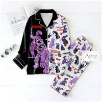 Bonnie Fnaf Family Pajama Set - Game Night Fun