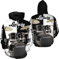 Ludwig Drums Hoodie 3d