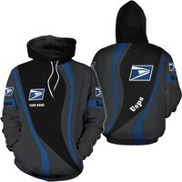 Personalized Name Proud Postal Worker 3d All Over Printed Hoodie