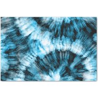 Decoupage Watercolor Navy Blue Tie Dye Tissue Paper