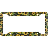 Sunflower License Plate Frame - Car Accessory - Sunflowers - License Plate