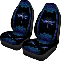 Dragonfly Seat Covers Gift For Jesusflower Seat Cover