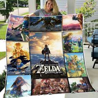 The Legend Of Zelda Premium Fleece Blanket