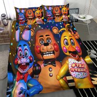 3d Five Nights At Freddy's Bed Linen Children's Bedding Set