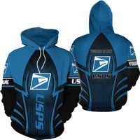 Personalized Name Proud Postal Worker 3d All Over Printed Hoodie