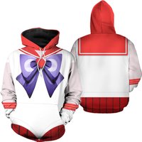 Sailor Mars Halloween Costumes Hoodie