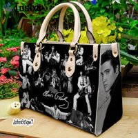 Elvis Presley Leather Handbag