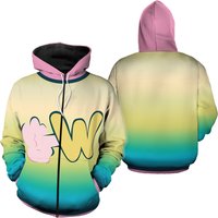 Elemental Wade Hoodie, Cosplay 3d Zip Hoodie