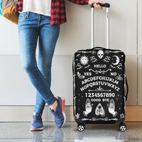 Goth Ouija Board Luggage Cover