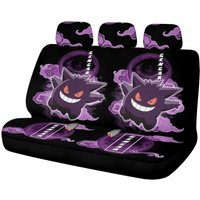 Gengar Car Back Seat Covers Custom Pkm Car Accessories