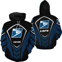 Personalized Name Proud Postal Worker 3d Hoodie