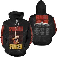 Bruce Springsteen Band Style Concert Lover 3d Hoodie