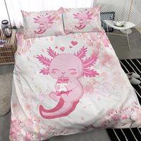Axolotl 100% Cotton Duvet Cover