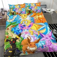 3d Printed Pkm Eevee Bedding Set