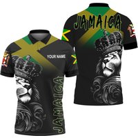 Jamaica Lion 3d All Over Print Polo Shirt