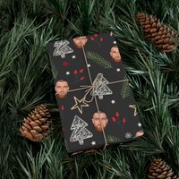 Travis Kelce Christmas Specialty Gift Wrap
