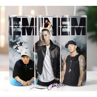 Eminem Tumbler With Lid And Straw