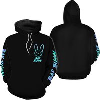 Bad Bunny Hoodie Reflective